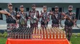সুনামগঞ্জে বিজিবি’র অভিযানে ভারতীয় মদ জব্দ