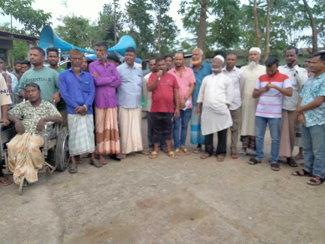 কোম্পানীগঞ্জে অপপ্রচারের বিরুদ্ধে এলাকাবাসীর প্রতিবাদ সভা