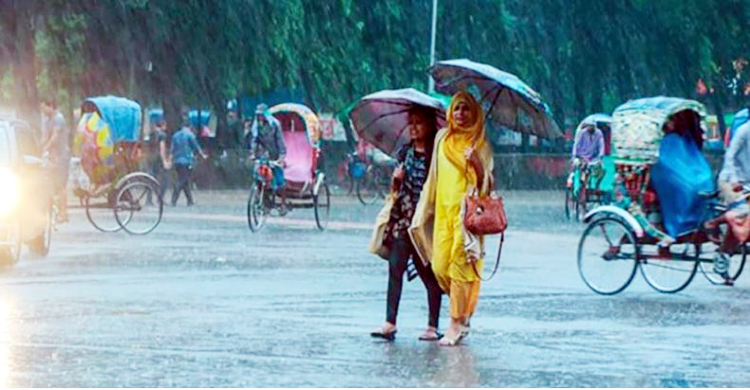 সিলেটে মৌসুমের সর্বোচ্চ তাপমাত্রা রেকর্ডের পর নেমেছে স্বস্তির বৃষ্টি