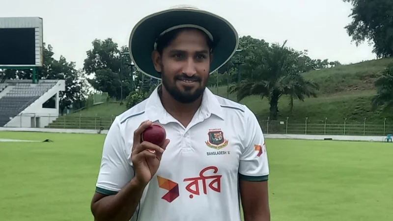 সিলেটে খালেদের ৬ উইকেট, ২৫৬ রানে অলআউট নিউজিল্যান্ড ‘এ’