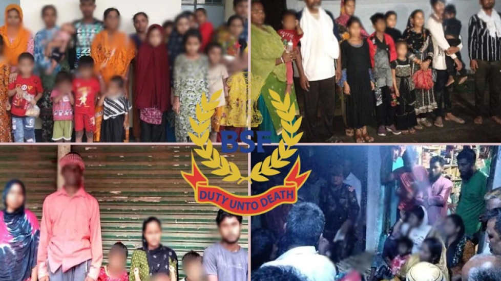 সিলেটসহ সারাদেশে একদিনে ১০৫ জনকে ‘ঠেলে পাঠালো’ বিএসএফ