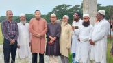 শাহ জালাল (রহ.) জামে মসজিদ পুননির্মাণে প্রবাসী মাসুক’র ৫লাখ টাকা অনুদান