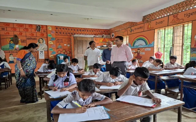 শান্তিগঞ্জে প্রাথমিক শিক্ষার মানোন্নয়নে ইউএনও’র বিশেষ উদ্যোগ
