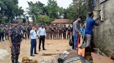 জাফলংয়ে অবৈধ ৬৭ টি ক্রাশার মিলের বিদ্যুৎ সংযোগ বিচ্ছিন্ন