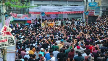 জুলাই যুদ্ধ শেষ হয়নি: হবিগঞ্জে নাহিদ ইসলাম
