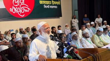 বেসিক সংস্কার ও গণহত্যার বিচার ছাড়া নির্বাচন হলে জাতির জন্য তা হবে বেদনার : সিলেটে ডা: শফিক